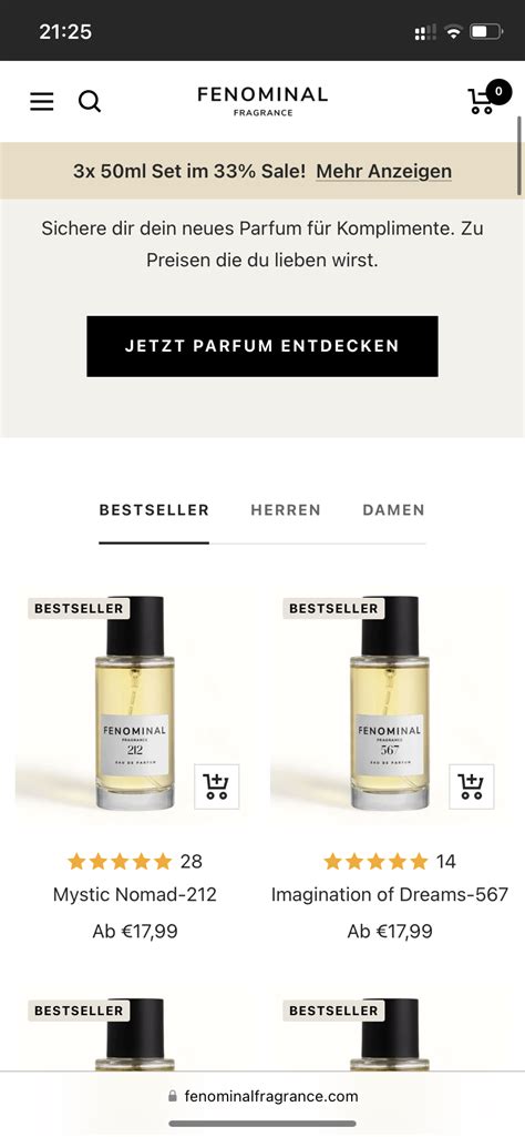 Ist die Seite Fenominal Fragance seriös, sollte man .